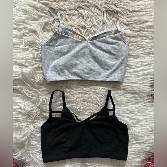 Victoria's Secret Other - Victoria’s Secret Lounge/ Bralette Bundle in Gray and Black
